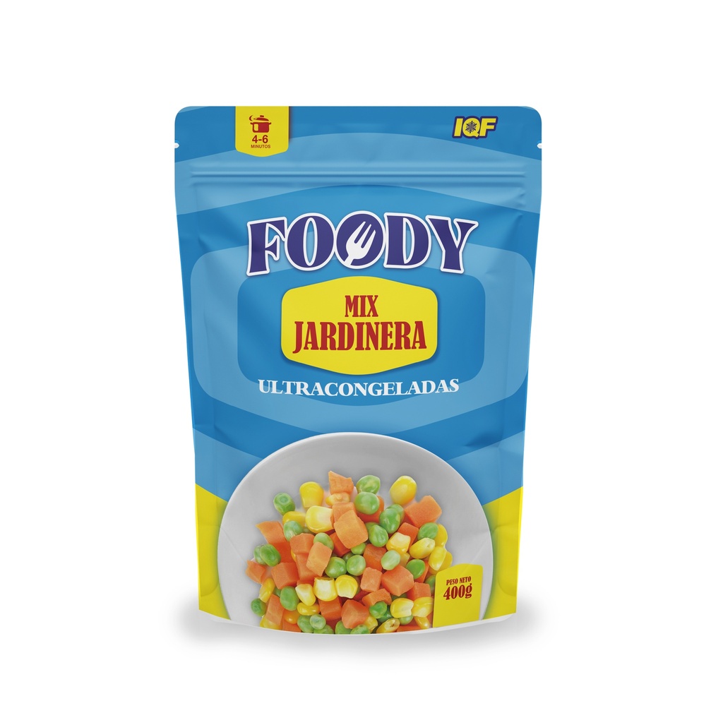 FOODY ENSALADA MIX JARDINERA - 12x400g