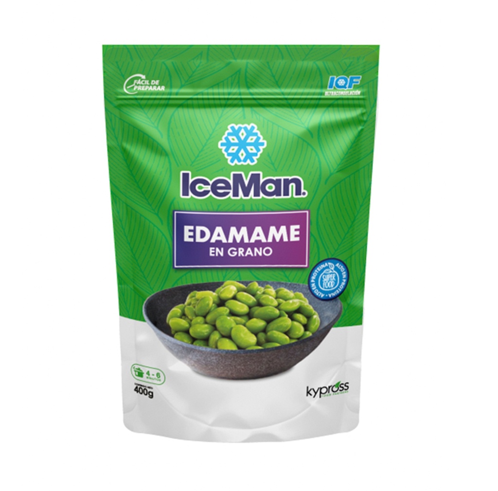 ICEMAN EDAMAME EN GRANO - 12x400g
