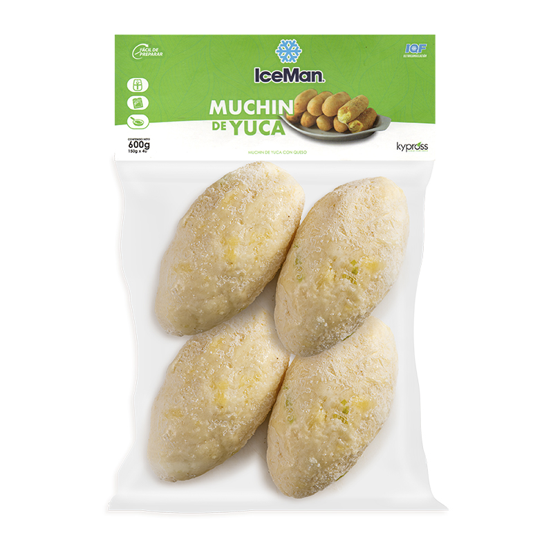 IceMan Muchines de Yuca - 600 gramos (4 X 150gramos)